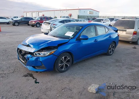 2022 Nissan Sentra Sv Xtronic Cvt z USA, uszkodzony, nr VIN 3N1AB8CV8NY205425